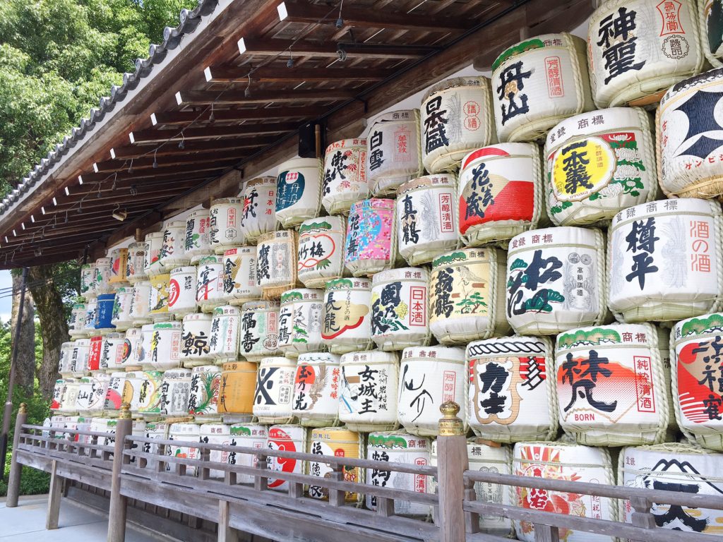 松尾大社 酒樽