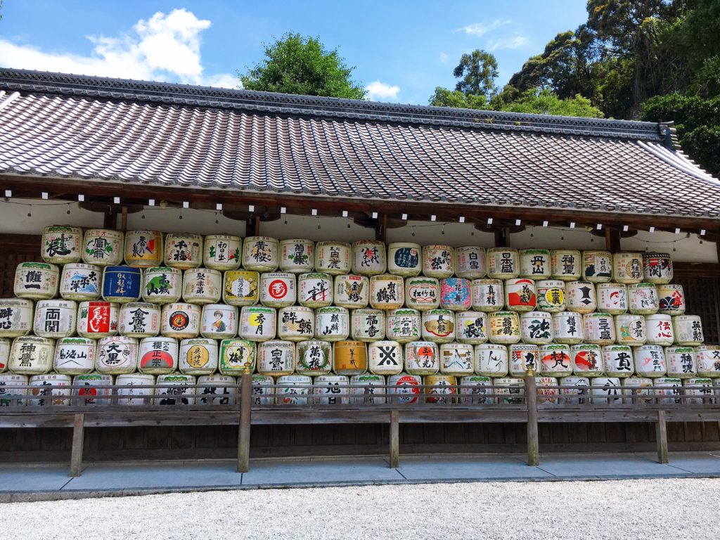 松尾大社 酒樽