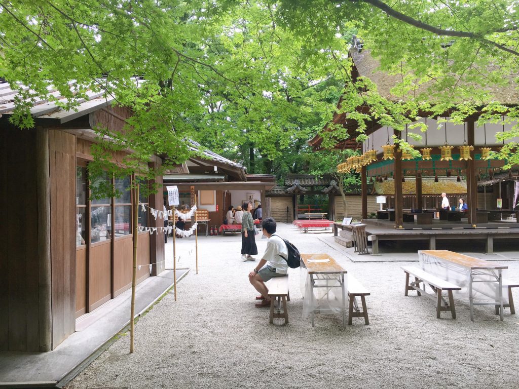 河合神社 境内