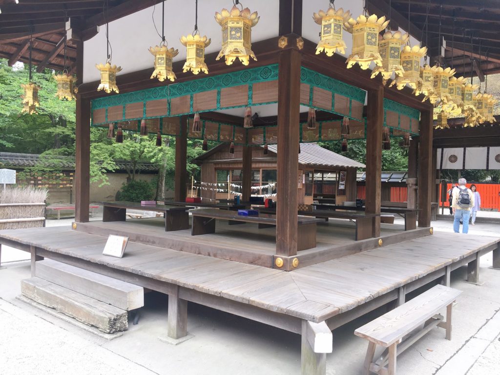河合神社 舞殿