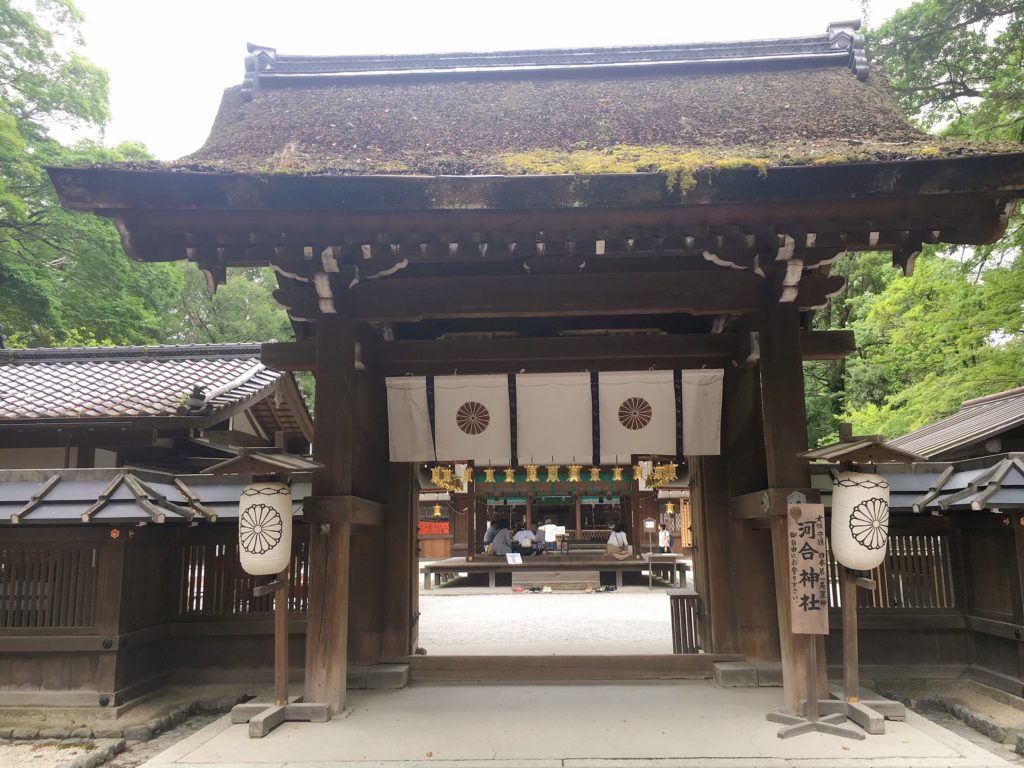 河合神社　神門