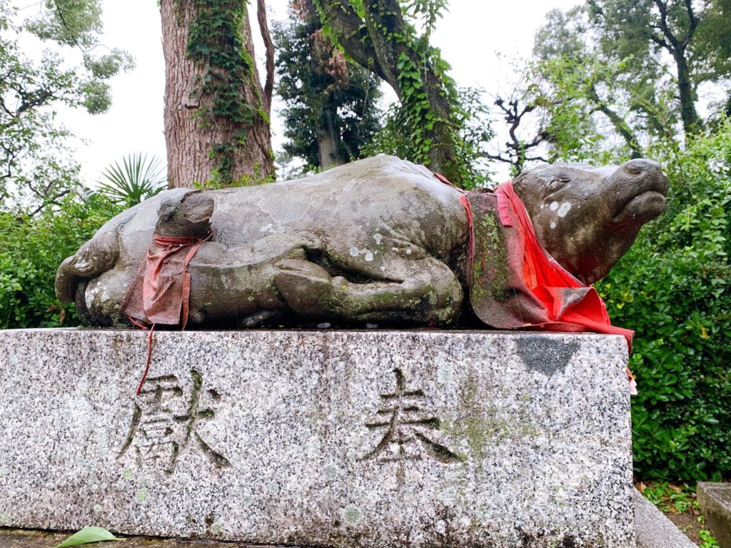 北野天満宮 牛