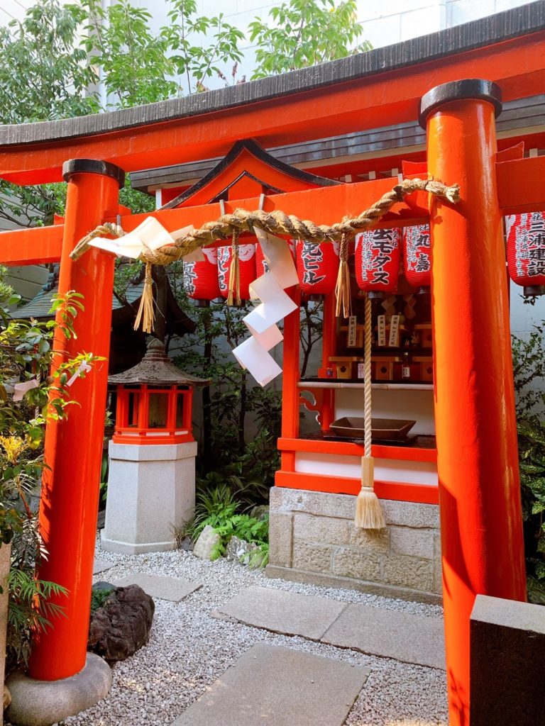 奴彌鳥居 錦天満宮