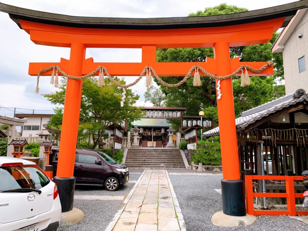 若宮八幡宮 鳥居　二の鳥居