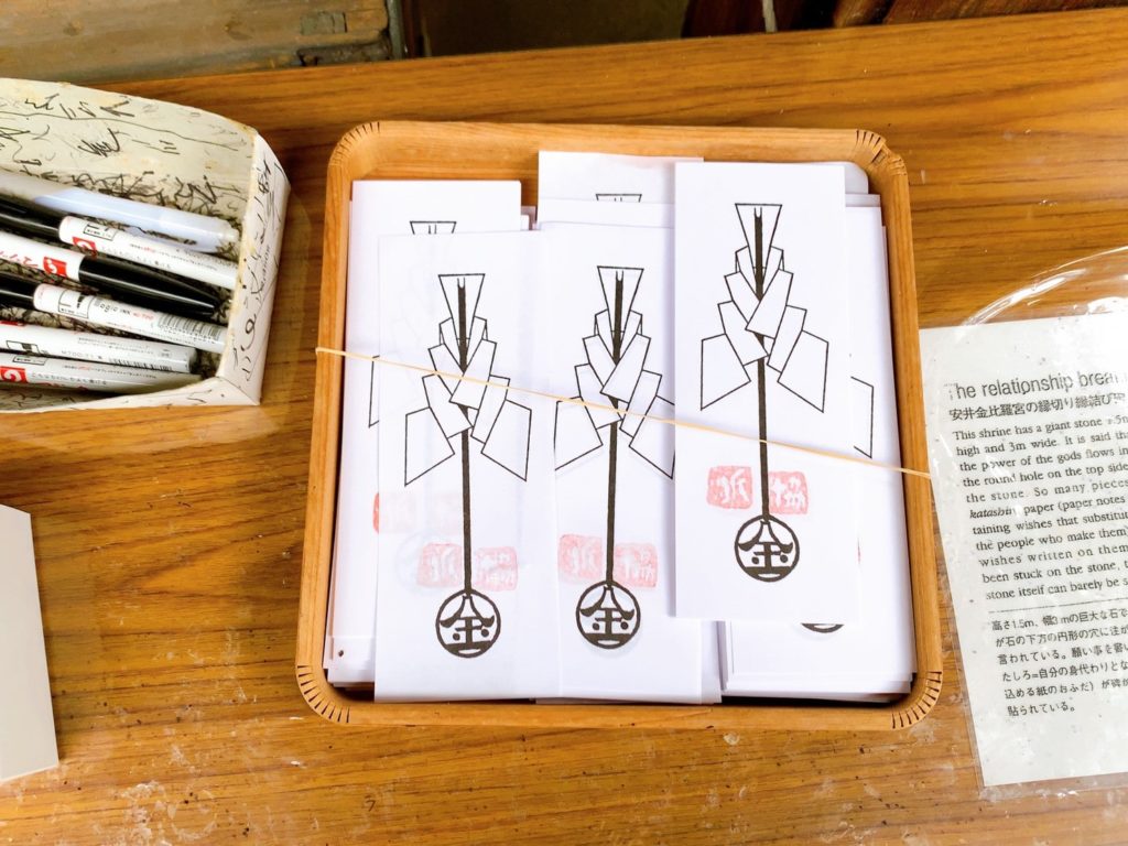 安井金比羅宮 形代
